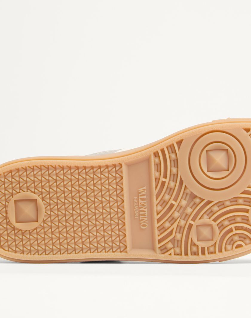 UPVILLAGE TRAINER IN LAMINATED CALFSKIN WITH NAPPA CALFSKIN LEATHER BAND - Image 5